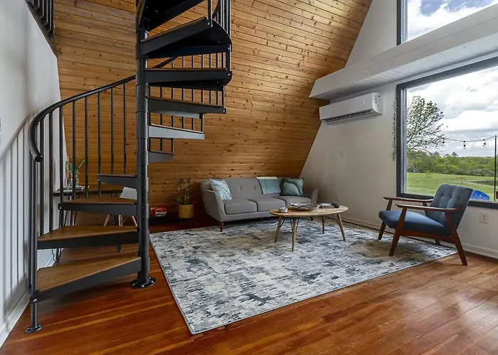 3 A-frame W Hot Tubs Near Wine Trail * Makanda