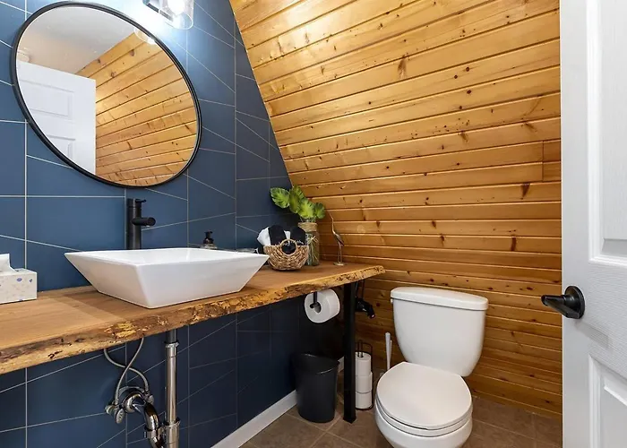 3 A-frame W Hot Tubs Near Wine Trail *